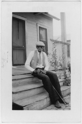 Green Cumby,Ex-Slave,Abilene,Texas,Freedmen,African American Man,Cane,Glasses 2