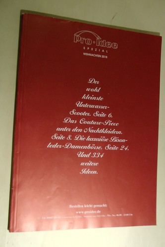 Pro Idee Katalog SPEZIAL WEIHNACHTEN 2018 182 Seiten
