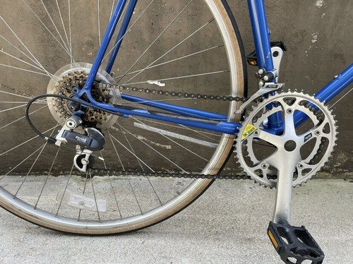 Vintage Blue Schwinn Traveler Road Bike 63.5cm Frame Shimano Exage Groupset - Picture 8 of 12