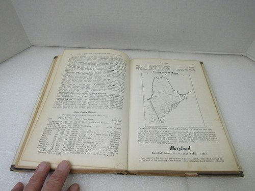Handy Book for Genealogists edited by George B. Everton Sr. 1969 4th Ed. HB LB - Foto 9 di 12