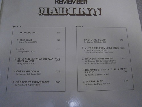 Marilyn Monroe – Recuerde a Marilyn  - Imagen 8 de 11