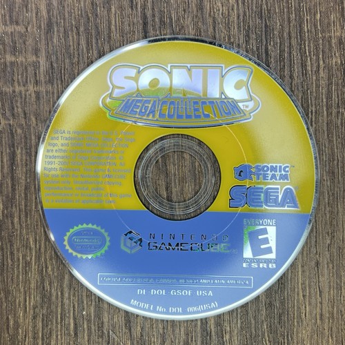 Sonic : Mega Collection - Nintendo GameCube - 2002 - Disc Only Tested & Working - Picture 2 of 8