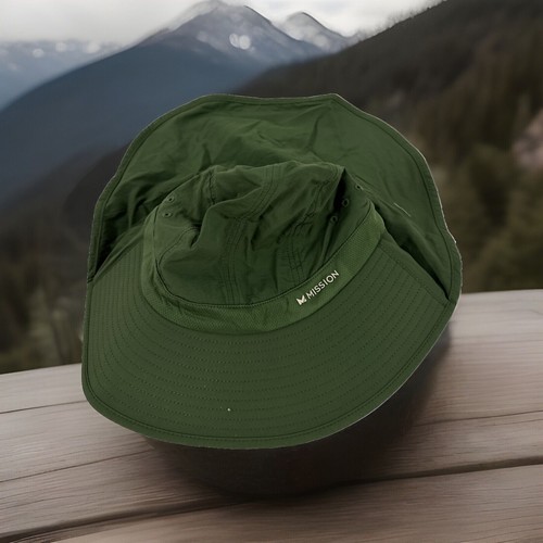 Cooling Sun Defender Chapeau, Flocons d'Avoine - Chapeau Unisexe Large Bord avec Couche pour Homme &... - Photo 2/5