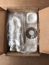 Stromberg-Carlson 1975 White Rotary Slenderet Wall Phone NOS.