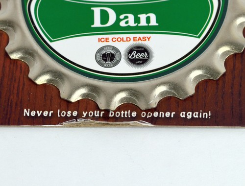 Bottle Buster Personalized Bottle Opener Fridge Magnet Coaster Steel 17 Choices - Picture 9 of 35