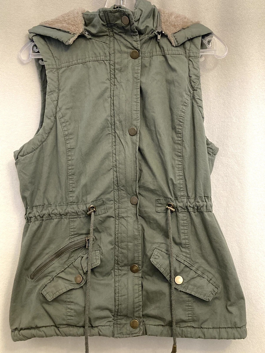 Anorak cheap vest olive