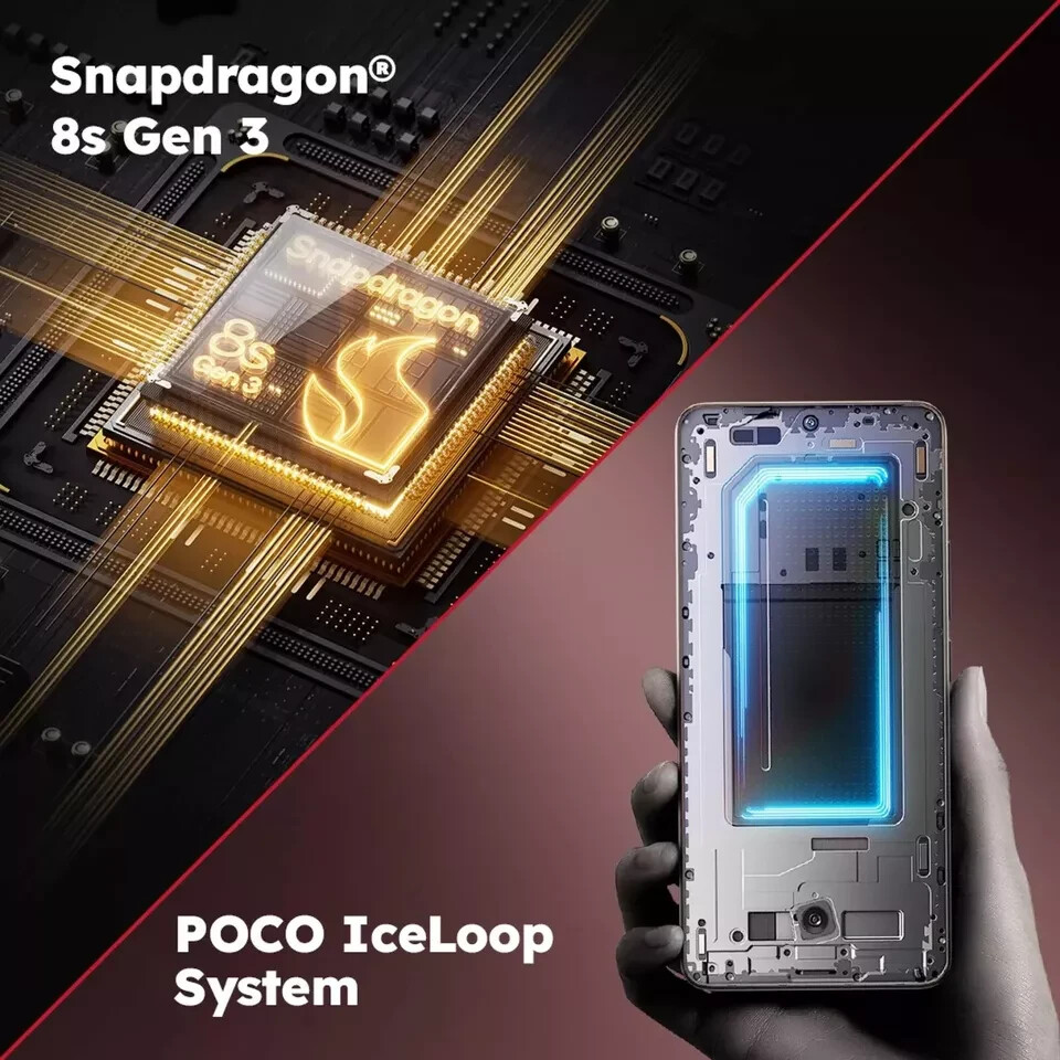 POCO F6 5G Limited Edition(Deadpool 256GB 12GB RAM)8s Gen3