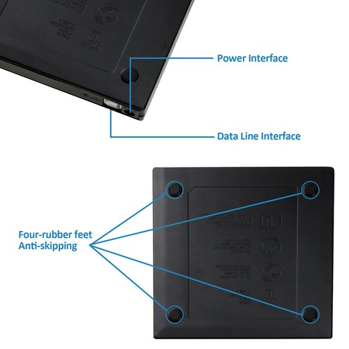 Unidad de CD DVD Externa Grabadora de Reproductor USB Portatil Para Computadora - 第 38/51 張圖片