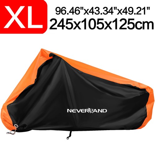 5 Sizes Motorbike Cover Bike Waterproof Outdoor Rain Dust UV Sun Scooter Protect - 第 50/131 張圖片