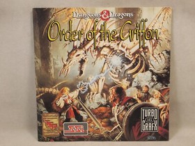 Dungeons & Dragons: Order of the Griffon (TurboGrafx-16) HuCARD and Manual