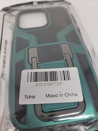 Naiadiy Kickstand Case with Magnetic Car Mount for iPhone 13 Pro 6.1" Green - Picture 2 of 22