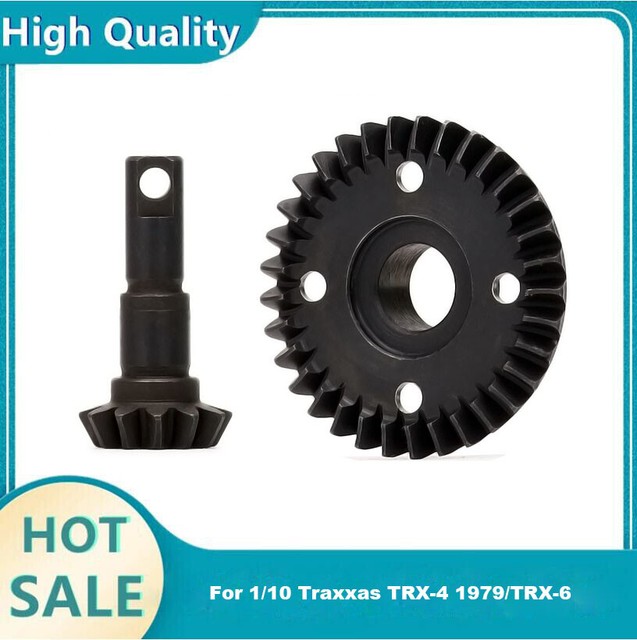 Front Differential Ring & Pinion Gear 12T/33T For 1/10 Traxxas TRX-4 1979 HAU Front Differential Ring & Pinion Gear 12T/33T For 1/10 Traxxas TRX-4 1979 HAU