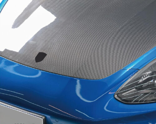 DRY Carbon Fiber Front Bonnet Engine Hood Lid 17-23 For Porsche Panamera 971 - Picture 10 of 10