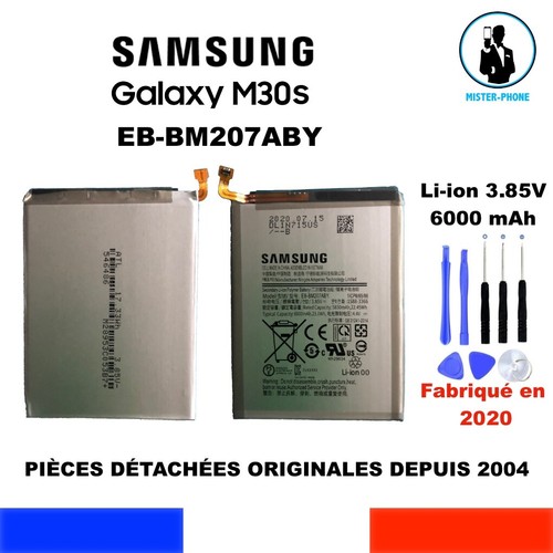 BATERIA DE ORIGEN SAMSUNG EB-BM207ABY GALAXY M30s SM-M307FN/DS 6000mAh 23,1Wh - Photo 9 sur 9