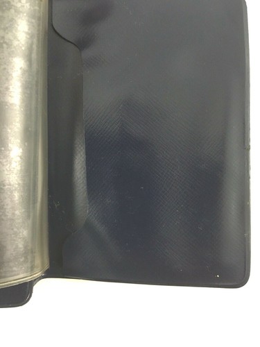 Vintage Air France Vinyl Document Wallet. 1960's. Blue and Silver. Eiffel Tower. - Picture 5 of 6