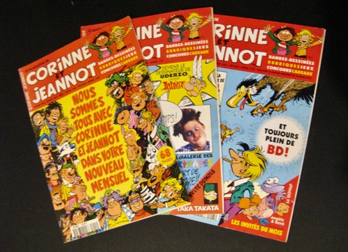 Corinne et Jeannot le magazine Lot de 3 1999 TBE - Picture 1 of 4