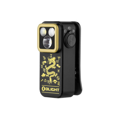 Olight Oclip Pro Dragon & Zodiac Light, Floodlight Spotlight