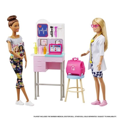 JUEGO BARBIE CAREERS - MUÑECA BARBIE DOCTOR MÉDICO con 20+ Accesorios - Imagen 5 de 5