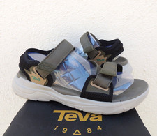 TEVA OLIVE/ TEAL ZYMIC FOAM STRAPPY TRAVEL SPORT SANDALS, MEN US 9/ EUR 42 NEW