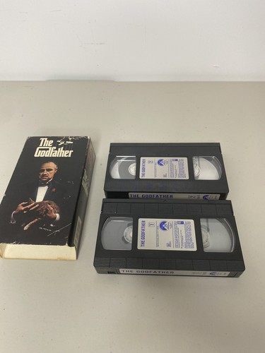 The Godfather Part 1 & 2 Set VHS Box Set Fantastic Condition - Picture 8 of 10