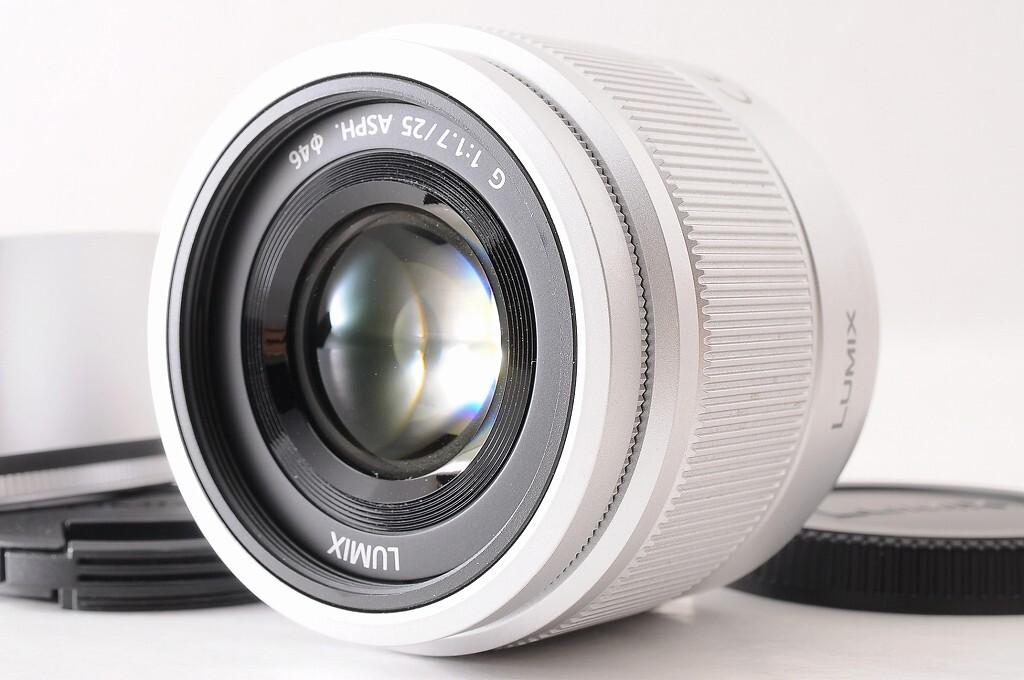 【TOP MINT+】Panasonic LUMIX G 25mm F1.7 ASPH Mirrorless Micro Four Thirds Lens JP 【TOP MINT+】Panasonic LUMIX G 25mm F1.7 ASPH Mirrorless Micro Four Thirds Lens JP