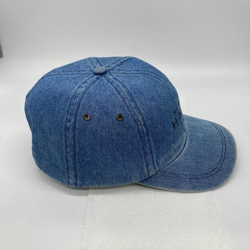 Vintage Denim Golf Hyatt Hat Ball Cap Baseball Gear For Sports Elastic Jean 90s - Picture 10 of 16