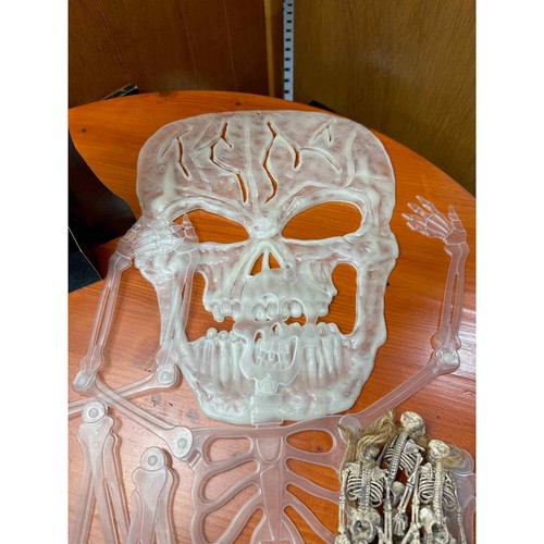 Lot of 27 Halloween Skeletons -Various sizes - 6"-34"  - Picture 2 of 8