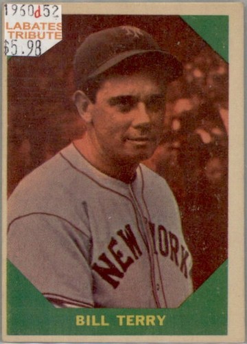 1960 Fleer Baseball Greats  Ruth-Gehrig-Cobb-Williams-Wagner-Foxx 238 Available - Picture 334 of 488