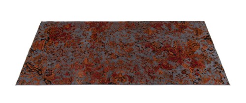 Vintage relief hand knotted Persian carpet 268 x 126 cm-oriental, rug, carpet... - Picture 5 of 12