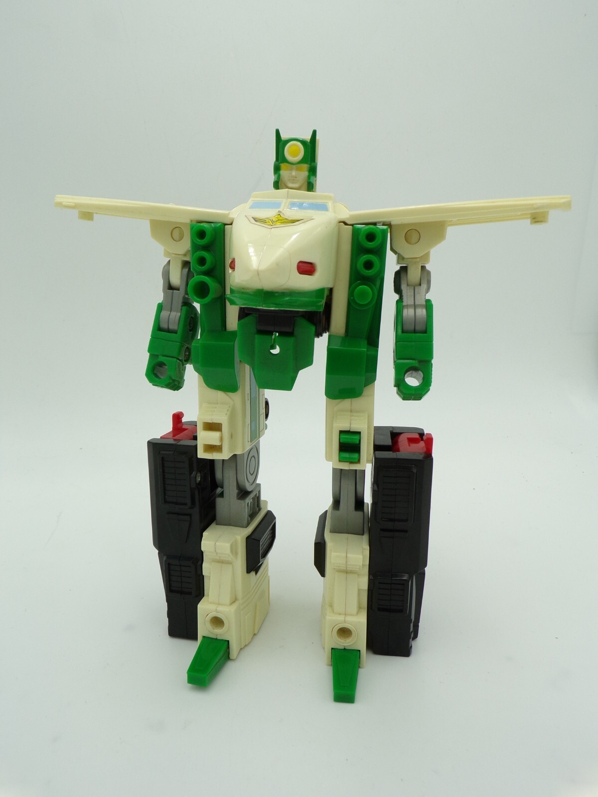 Rare 1990 Takara Japan Brave Exkaiser Ultra Raker Green Raicer Figure