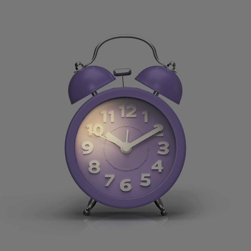 Wecker Analog Ohne Ticken Retro Metallwecker Alarm mit Nightlight Mini-Wecker - Bild 9 von 16