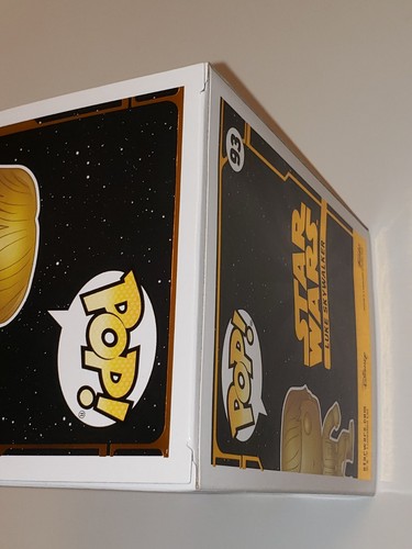 Funko POP! Disney's Star Wars Luke Skywalker Gold #93 Walmart Exclusive Figure ^ - Picture 8 of 9