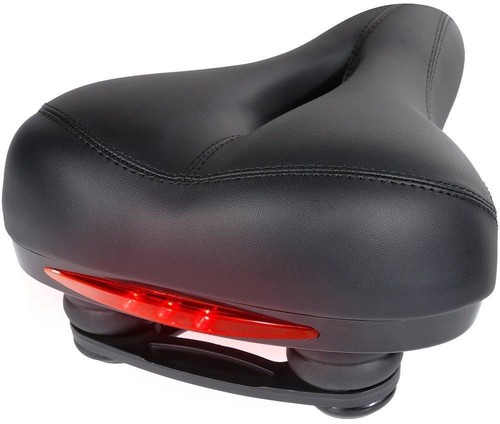 Cómodo Asiento GEL para Bicicleta con Luz de Seguridad Posterior e Impermeable eBay