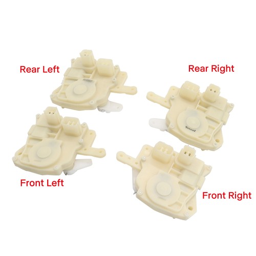 Door Lock Actuator Set 1998-2002 For Honda Accord 4 Door Front And Rear Set Of 4 - Picture 2 of 7