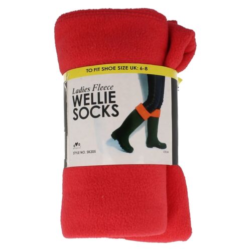 Ladies SK205 BY RJM ANUCCI Fleece Wellie Socks Retail Price - Picture 8 of 15
