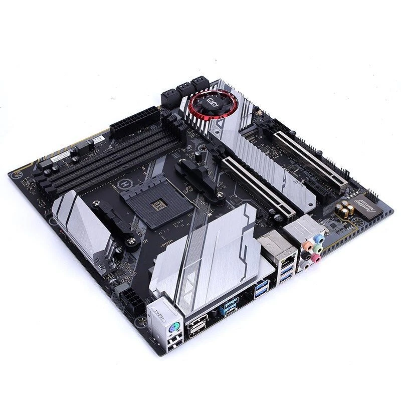 colorful CVN X570M GAMING PRO V14 motherboard AMD X570 AMD AM4 DDR4 Micro ATX - Image 4 of 4