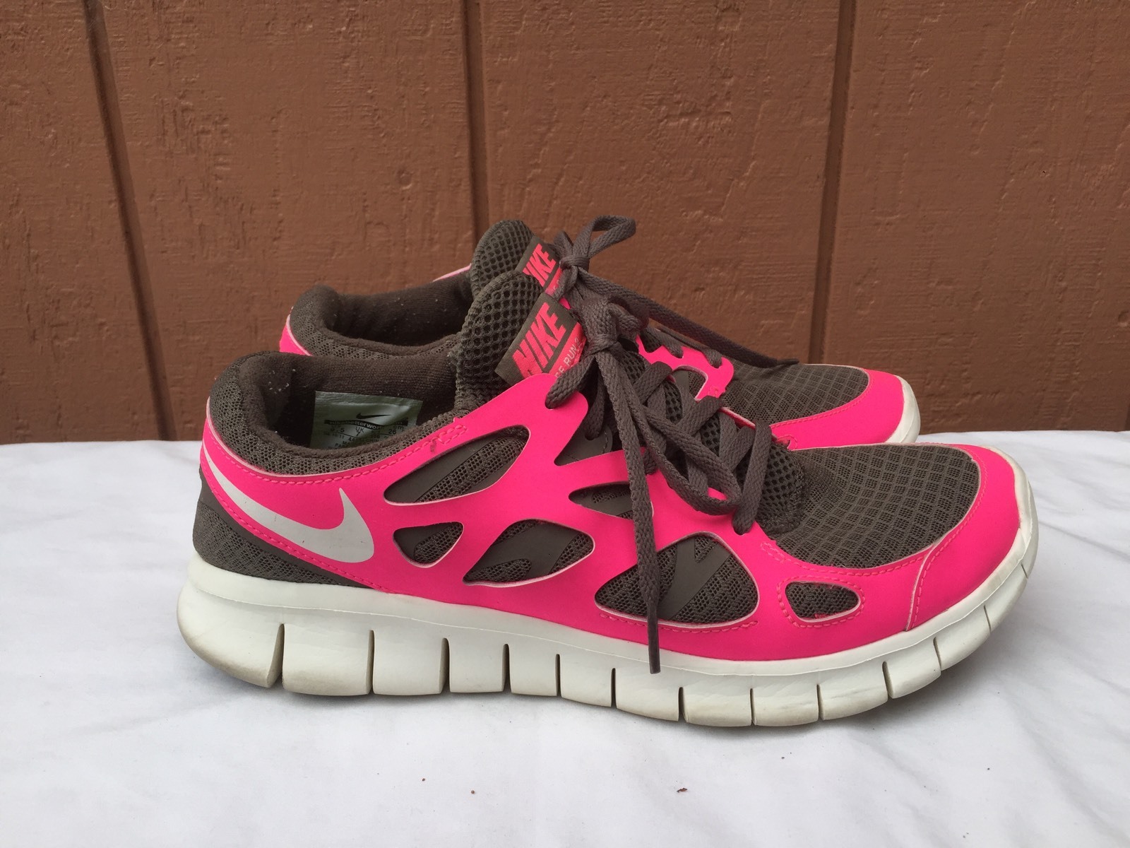 Nike Free Run+ 2 Womens 443816 206 Hot Pink/Gray US 9.5 New shoes for men and women, limited time discount Nike Free Run+ 2 Womens 443816 206 Hot Pink/Gray US 9.5 New shoes for men and women, limited time discount