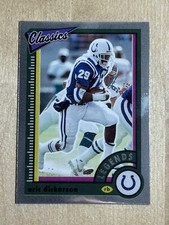 2022 Indianapolis Colts Eric Dickerson Panini Classics Silver Parallel SP #123