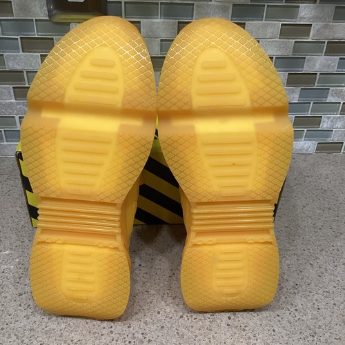 SAKITAMA Men's Sneakers Fashion Sport Running Slip On Shoes Sz 8.5 Yellow New - Picture 5 of 9