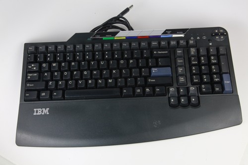 IBM Keyboard Model SK-8809 w/ Palm Rest - Picture 1 of 2