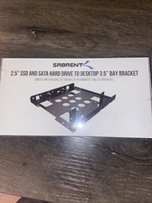 Sabrent 2.5 Ssd And Sata Hard Drive To Desktop 3.5  Bay Bracket