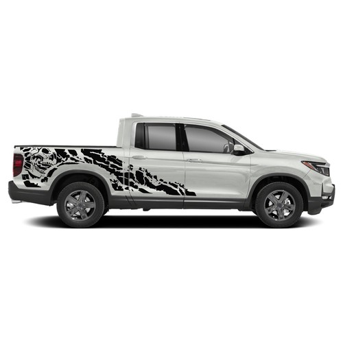 Nightmare graphics stickers decal compatible with Honda Ridgeline - Foto 5 di 15