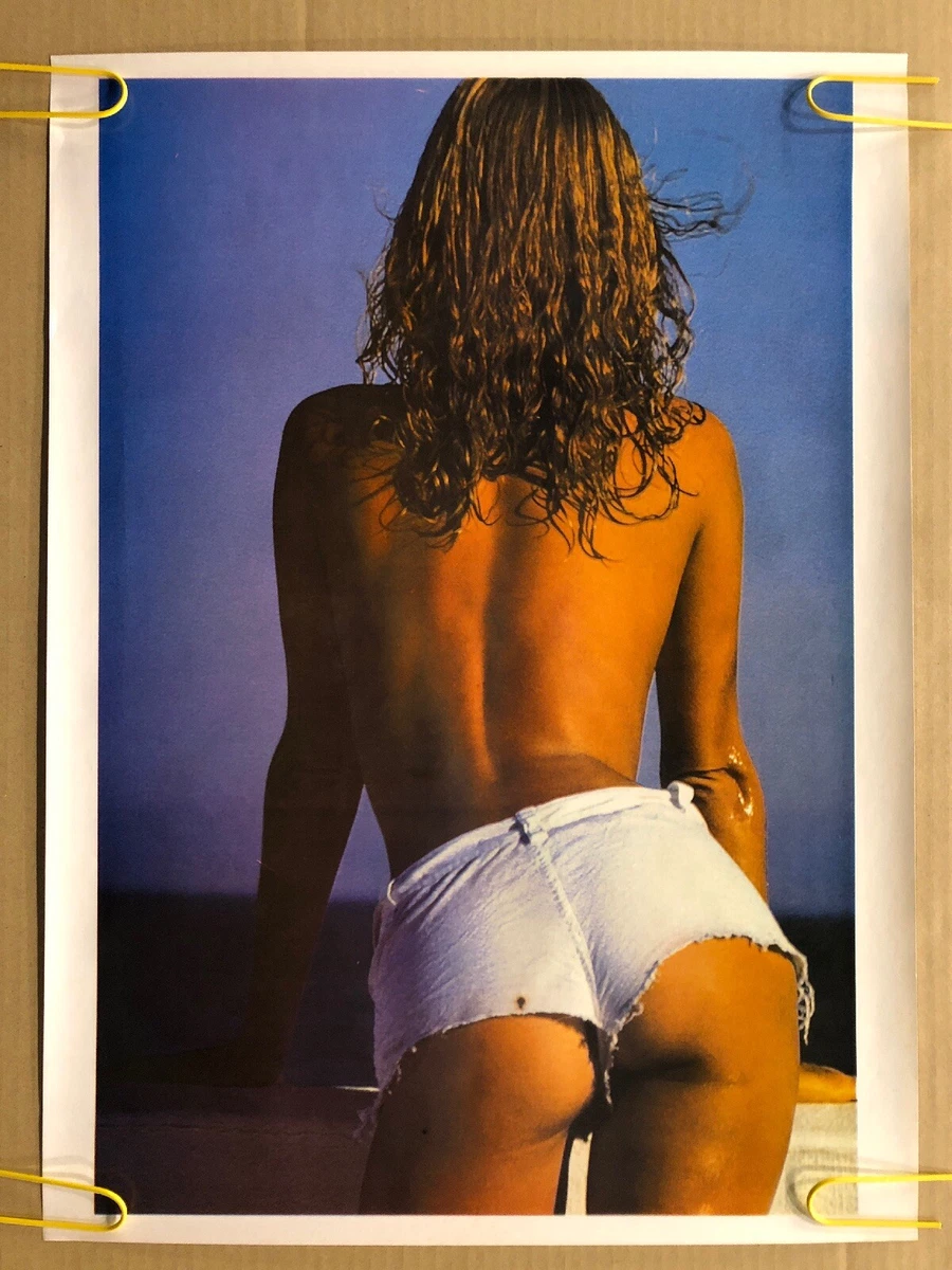 Original Vintage Poster Sexy Woman Daisy Duke Shorts Sexy Butt