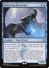 Kheru Spellsnatcher 45 Rare Khans of Tarkir KTK MTG