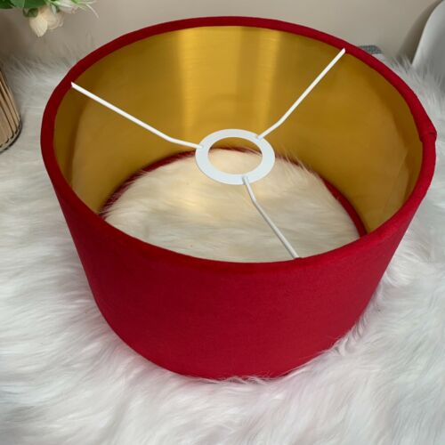 Velvet Lamp shades Ceiling Shades Table and Floor Lampshade Pendant Drum Shades - Picture 28 of 32