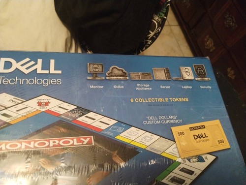 New Monopoly Dell Technologies Microsoft Board Game Factory SEALED New!!!!! - Picture 12 of 15