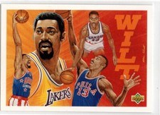 1992-93 Upper Deck BASKETBALL HEROES #18 Wilt Chamberlain LOS ANGELES LAKERS 43
