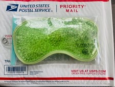 Earth Therapeutics Sleep Mask with Gel Beads Green