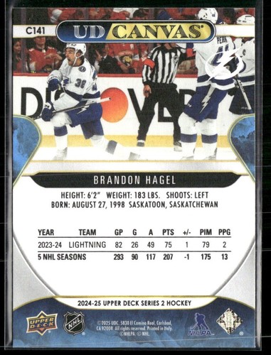 2024-25 24-25 UD HOCKEY Series 1,2 & EXTENDED - UD Canvas*U Pick From List*NM - Picture 181 of 501