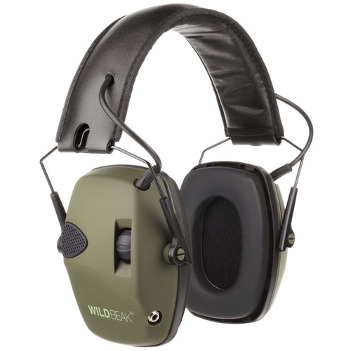 Wild Beak Electronic Shooting Ear Defenders Muffs Clay Pigeon Shotgun Hunting - Picture 11 of 12